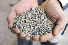 Ostrý praný kačírek nejjemnější frakce kameniva neobsahuje žádný jíl nebo hlínu a je vhodný do betonu